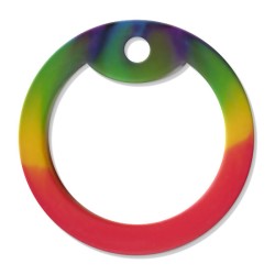 Rainbow Dog Tag Silencer