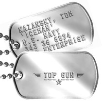 Alternative style Top Gun Tags Top Gun Dog Tags -   ⋱ TOP GUN ⋰ ¯¯¯☆¯¯¯    