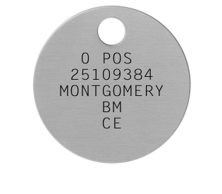 military dogtags dog tag information format