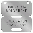 Wolverine Canadian Dog Tag