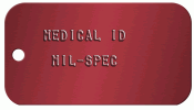 G.I. Medical Tag