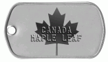 Canada Maple Leaf Dog Tag
