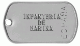 Spanish Marines Dog Tag