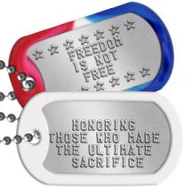 Vet Memorial Dog Tags