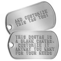 Personalized Dog Tags