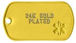 24K Gold Plated Tags