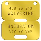 24K Gold Plated Tag