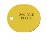 24K Gold Plated Tags