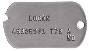 Wolverine Classic Dog Tag Set      LOGAN  45825243 T78 A              NO