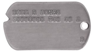 World War II Era Dog Tags
