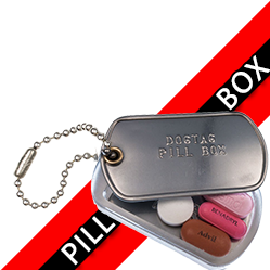 Dogtag Pillbox