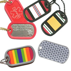 Dog Tag Stickers