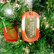 Christmas Decoration Dogtags